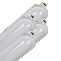 4 PACK - LED's Light Universele LED TL verlichting compleet 120 cm - voor binnen en buiten - 2500 lm