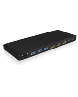 ICY BOX IB-DK2416-C 11-in-1 USB Type-C DockingStation with triple video output dockingstation - thumbnail