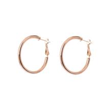 Go Dutch Label Ronde Buis Creolen 3.5 Cm Goud