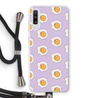 Bacon to my eggs #1: Samsung Galaxy A70 Transparant Hoesje met koord