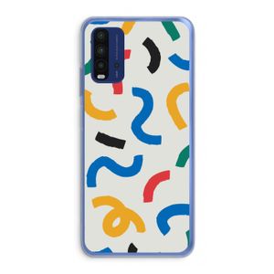 Illustratieve pop 2: Xiaomi Redmi 9T Transparant Hoesje