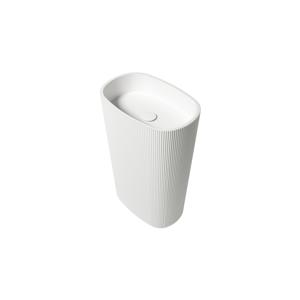 Vrijstaande Waskom Zydra Olympia 55x36 cm Glacier White