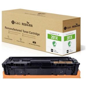 G&G Toner vervangt HP 201X Compatibel Zwart 2800 bladzijden Reborn remanufactured 21257