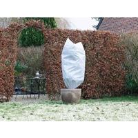 NATUUR Pak van 2 winterkleed 50 g / m² - Ø 75 cm x 1,50 m - Wit