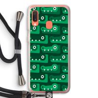 Crocs: Samsung Galaxy A20e Transparant Hoesje met koord