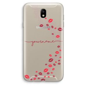 Kusjes: Samsung Galaxy J7 (2017) Transparant Hoesje