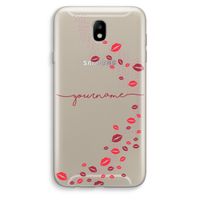 Kusjes: Samsung Galaxy J7 (2017) Transparant Hoesje