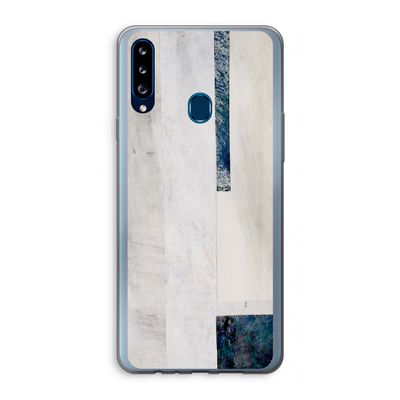 Meet you there: Samsung Galaxy A20s Transparant Hoesje