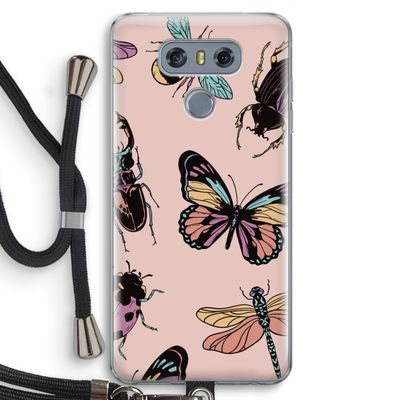 Tiny Bugs: LG G6 Transparant Hoesje met koord