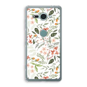 Sweet little flowers: Sony Xperia XZ2 Compact Transparant Hoesje