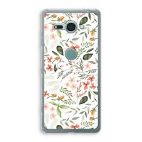 Sweet little flowers: Sony Xperia XZ2 Compact Transparant Hoesje