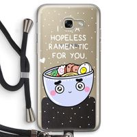 I'm A Hopeless Ramen-Tic For You: Samsung Galaxy A5 (2017) Transparant Hoesje met koord