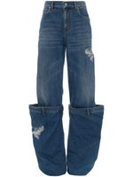 JW Anderson jean Bucket à coupe droite - Bleu