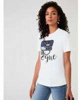 Only Onlemma Life Reg S/s Lady Top Box Jrs T-shirt Korte Mouw Bright White Bag