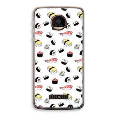 Sushi time: Motorola Moto Z Force Transparant Hoesje