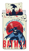 Batman Dekbedovertrek Gotham 140 x 200 cm - katoen -70 x 90 cm