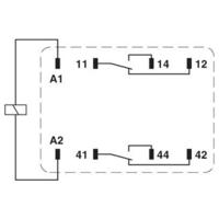 Phoenix Contact REL-IR2/L-120AC/2X21 Relais 120 V/AC 12 A 2x wisselcontact 10 stuk(s)