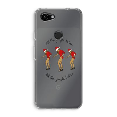 Jingle Ladies: Google Pixel 3a Transparant Hoesje