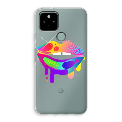 Lip Palette: Google Pixel 5 Transparant Hoesje