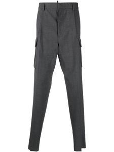 DSQUARED2 pantalon sarouel à poches cargo - Gris