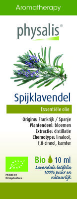 Physalis Aromatherapy Essentiële Oliën Spijk-Lavendel Olie 10ml