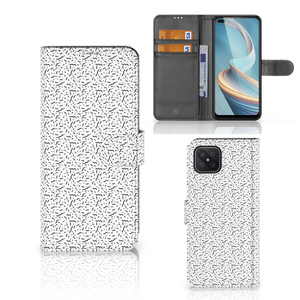 OPPO Reno4 Z Telefoon Hoesje Stripes Dots