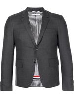 Thom Browne blazer Super 120s à simple boutonnage - Gris - thumbnail