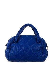 CHANEL Pre-Owned petit sac à main matelassé (2008) - Bleu