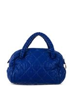 CHANEL Pre-Owned petit sac à main matelassé (2008) - Bleu - thumbnail