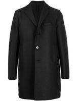 Harris Wharf London manteau droit classique - Noir - thumbnail