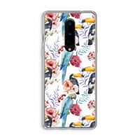Bloemen tukan: OnePlus 8 Transparant Hoesje