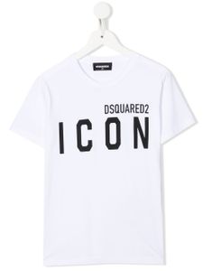 DSQUARED2 KIDS t-shirt à logo Icon imprimé - Blanc