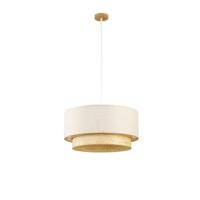 Plafondlamp DKD Home Decor Polyester Wit Lichtbruin Bamboe 50 W (50 x 50 x 25 cm) Plafondlamp DKD Home Decor Polyester Wit Lichtbruin Bamboe 50 W (50 x 50 x 25 cm)