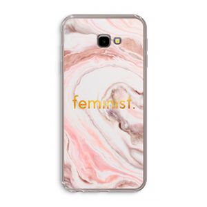 Feminist: Samsung Galaxy J4 Plus Transparant Hoesje
