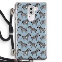 Zebra: Honor 6X Transparant Hoesje met koord