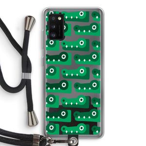 Crocs: Samsung Galaxy A41 Transparant Hoesje met koord