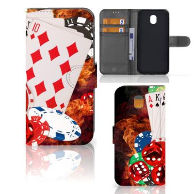 Samsung Galaxy J5 2017 | Wallet Case | met Pasjes | Casino