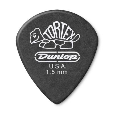 Dunlop Tortex Pitch Black Jazz III 1.50mm Plectrum - Per Stuk