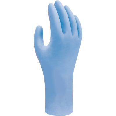 Showa wegwerphandschoen [200x] - nitril - blauw - maat L - 7502PFEBT