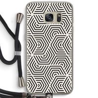 Magic pattern: Samsung Galaxy S7 Transparant Hoesje met koord
