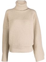 Stella McCartney regenerated-cashmere cape jumper - Tons neutres - thumbnail