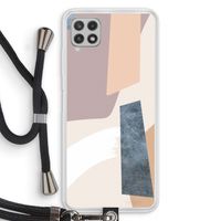 Luca: Samsung Galaxy A22 4G Transparant Hoesje met koord Luca: Samsung Galaxy A22 4G Transparant Hoesje met koord