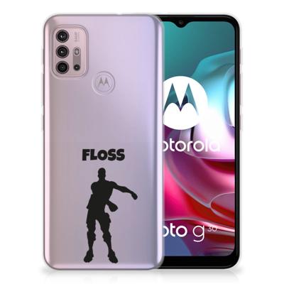 Motorola Moto G30 | G10 Telefoonhoesje met Naam Floss Motorola Moto G30 | G10 Telefoonhoesje met Naam Floss