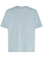 ETRO crew-neck cotton T-shirt - Bleu