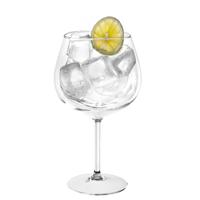 1x Gin tonic ballon glazen transparant 860 ml van onbreekbaar kunststof