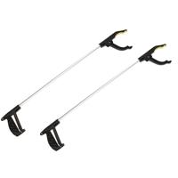 Afvalgrijper / Grijphulp - 5x - met magneet - aluminium - 75 cm - opruimen van zwerfvuil