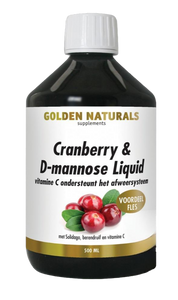 Golden Naturals Cranberry & D-Mannose Liquid