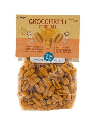 Gnocchetti curcuma rijst met curcuma bio