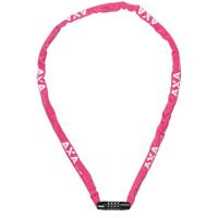 Kettingslot Axa Rigid RCC code 120/3,5 met polyester hoes - roze