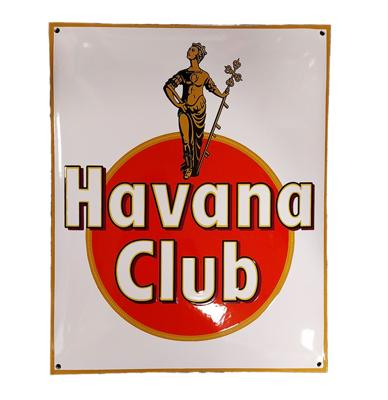 Havana Club Logo Emaille Bord - 50 x 40cm